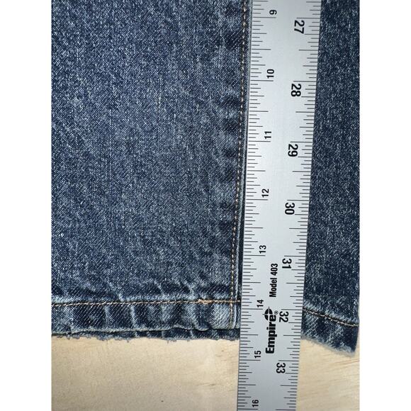 Wild Fable Easy Rigid Bootcut Jeans Women’s 00 Dark Wash Distressed Denim - Picture 5 of 6